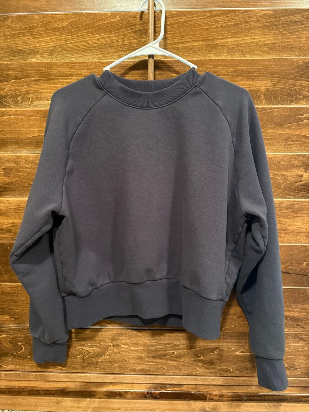 Womens Athleta Dark Gray Pullover Sweatshirt
